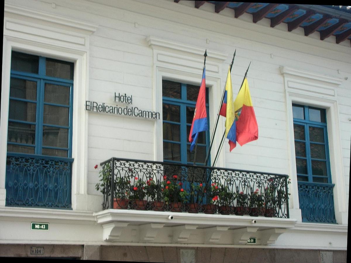 Hotel El Relicario Del Carmen Quito Exterior foto